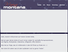 Tablet Screenshot of marinamontana.com